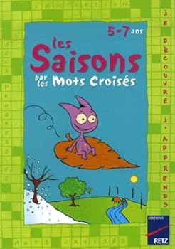 Paperback LES SAISONS PAR LES MOTS CROISES [French] Book