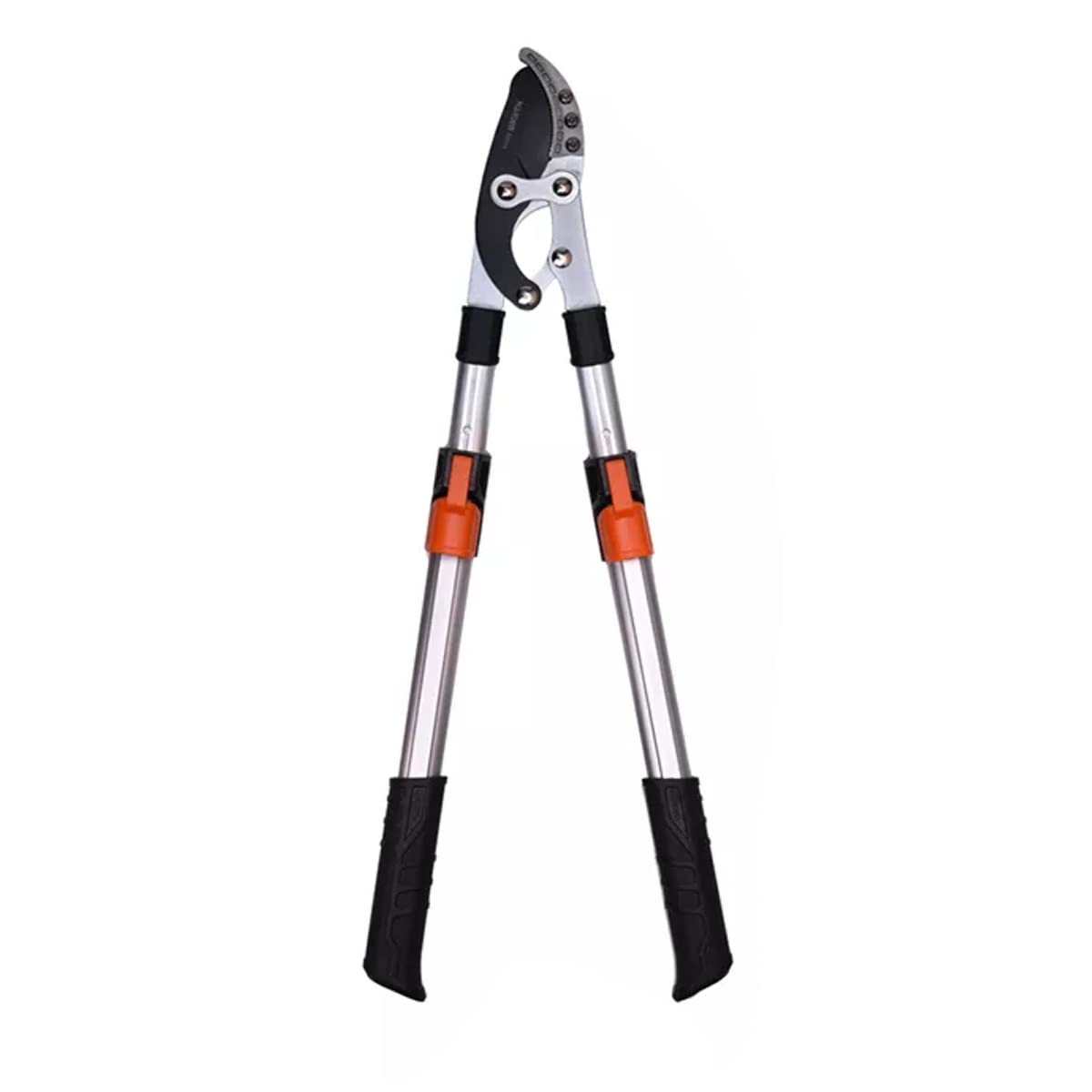 Edward Tools Extendable Anvil Lopper 28” - 35” - 1 1/2” Diameter Branch Cutter - Comfort Rubber Grip - Teflon Non stick blade - Aluminum Handles