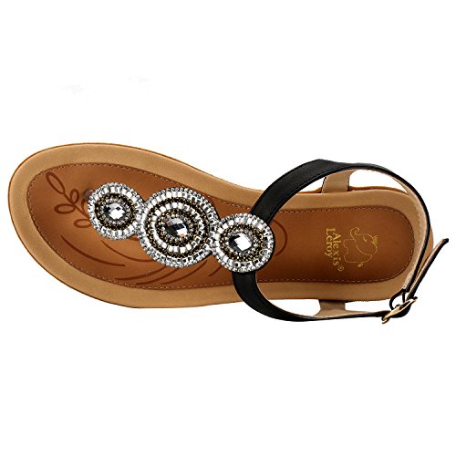 Alexis Leroy Sandali Piatti Infradito Decorati con...