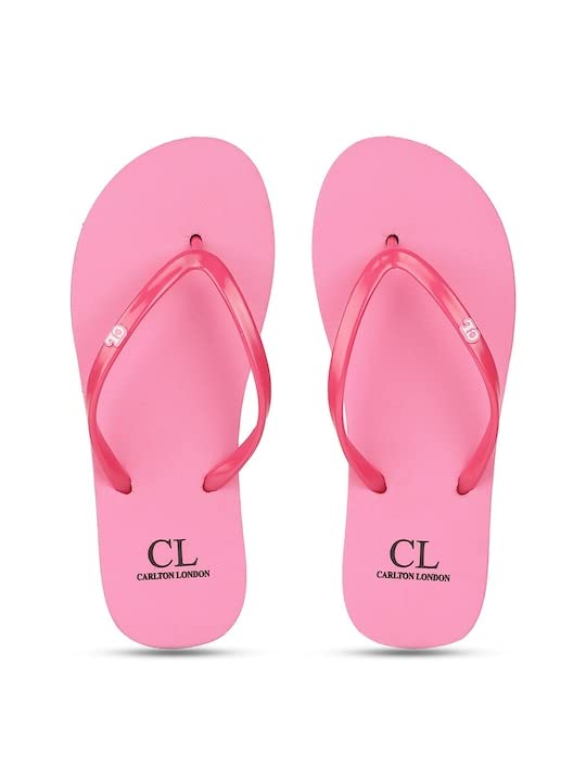 Image of Carlton London women's Comfortable & Lightweight Thong Flip Flop Slipper for Daily Use