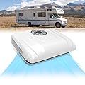 Treeligo RV Rooftop Air Conditioner 12 Volt, Campervan 11500BTU 12V Air Conditioner, Rapid Cooling 12 Volt Air Conditioner 2 in 1 for Van, RV, Yacht, Golf Carts, Road Machine, Caravan, Buses
