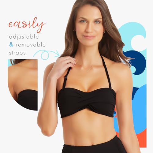 Anne Cole Twist Bandeau Bikini Top3