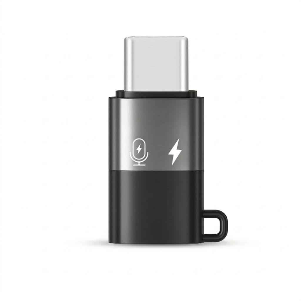iCare IP to Type C Converter Handsfree Compatible for Apple iPhone Models, Earphones & Lightning Accessories | 8 Pin to USB-C OTG Adapter for Type-C Phones, Tablets & Audio Devices-image-49