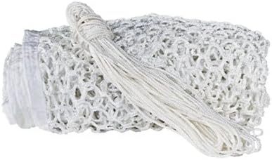 Predator Sports | 5mm White Lacrosse Goal Replacement Net | Fits 6 x 6 x7 Official Size Frames | Triple-Stitched for Longevity | Youth, High School, Collegiate-Level