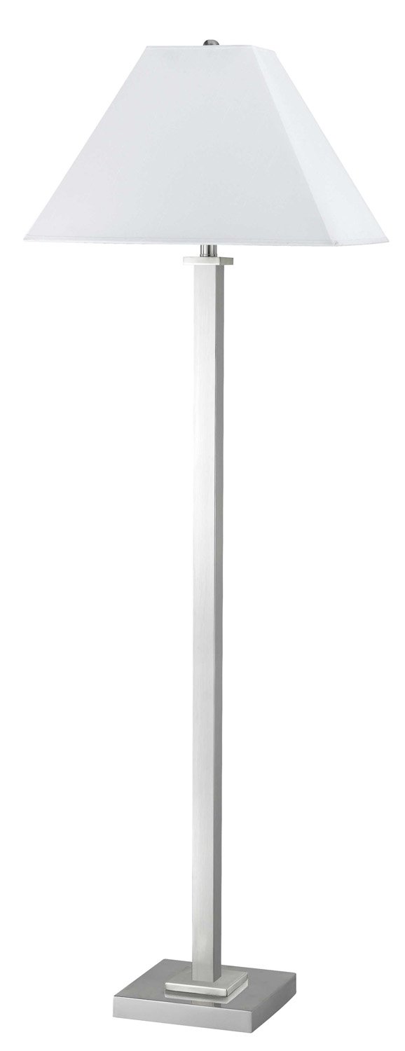Photo 1 of **SEE NOTES **Cal Lighting LA-60003FL-1 Transitional One Floor Lamp Lighting Accessories, Silver, 49.9x12.5x5.8