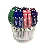 Greeting Pen – Serenity Prayer Rotating Message Pen – Inspirational Christian pen with 4 Uplifting Bible Verse Messages – Faith-Based Encouragement for Recovery – Variety -36 Pack 9027