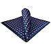 Shlax&Wing Large Pocket Square Blue Dots Dotty Mens Hankies Hanky Fashion