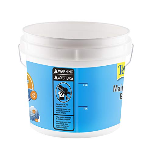 Image of Tetra 4 Gallon Maintenance Bucket for Aquariums, Makes Water Changes Easy | For Changing Water In Tanks Up to 10 Gal, Use With Siphon To Remove Water, Marked With Water Levels, Use Monthly