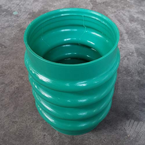 Soffietto per costipatore compatibile con Wacker BS500 BS50-2 BS50-4 OEM 0177355 ID135/124 Mm H210 Mm Ricambi Verde