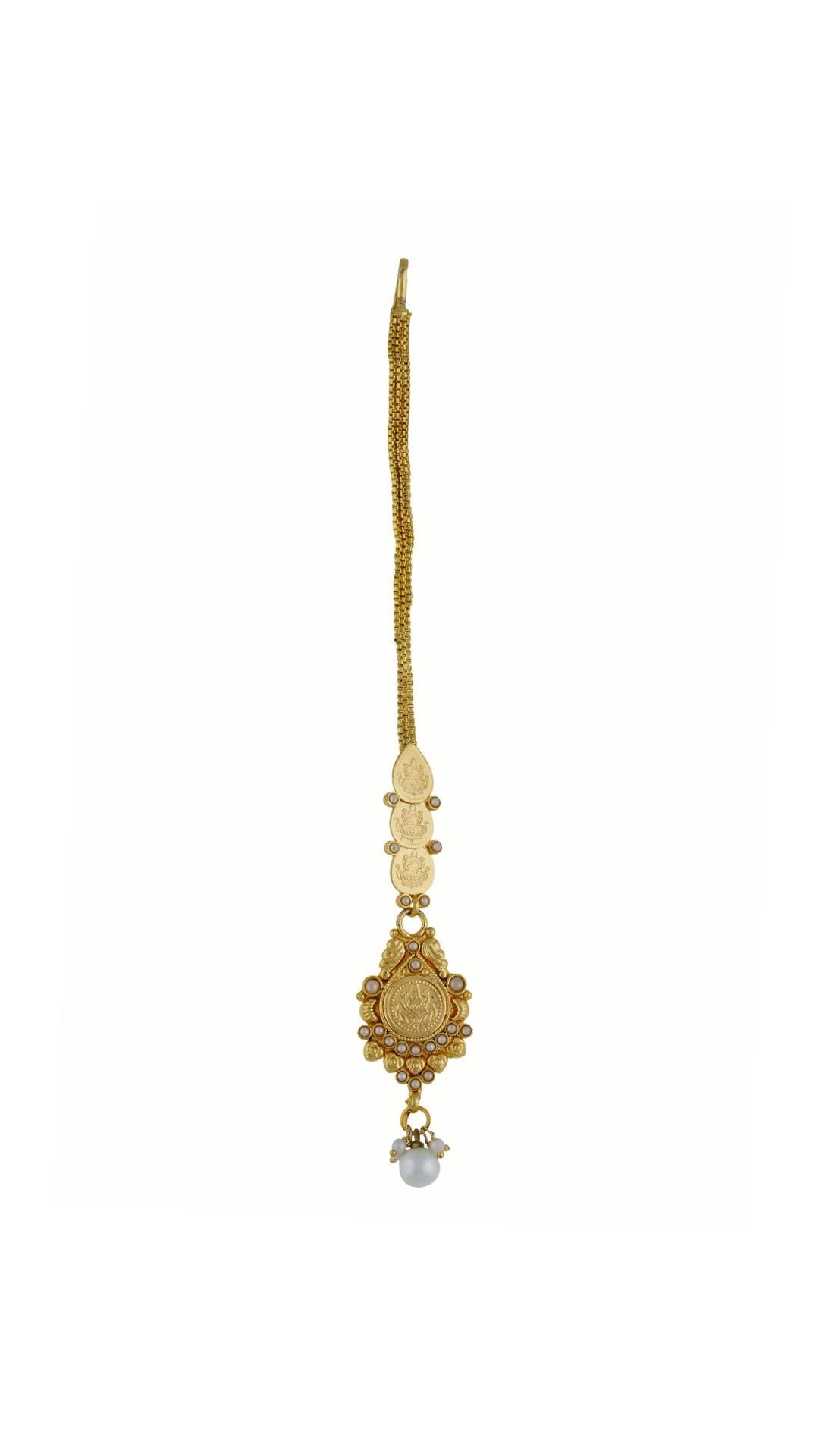 Vama Fashions Papadbilla Maang teeka Tikka Mangtika Mang tika Jewellery for Women (B0736ZNKQ3) Amazon Price History, Amazon Price Tracker