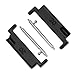 Zerodis Quality Clock Band Connector Adapter with Spring Bars, Watch Bands from 20 to 22 Mm, Compatible, Excellent Replacement for Damaged Connectors (1 Pair)