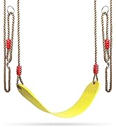 Swing Seat for Kids Heavy Duty Swing Set Accessories Replacement with 86.6 inches Adjustable Rope...