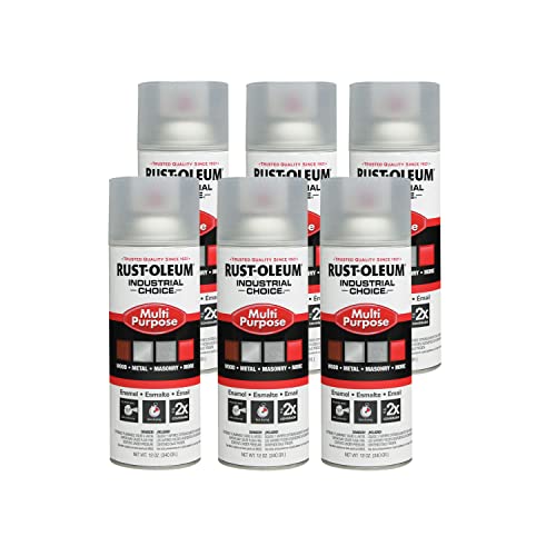 Rust-oleum 1610830-6pk Industrial Choice 1600 System Multi-purpose Spray Pain...