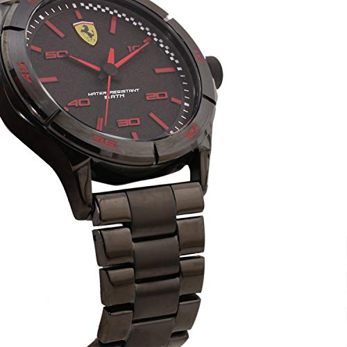 Scuderia Ferrari Sf Basics Analog Black Dial Men's Watch-0830815 - Image 2