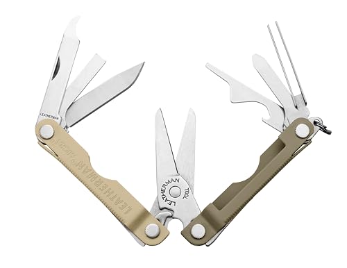 LEATHERMAN, Micra, Keychain Multi-tool with Grooming Tools, Mini Pocketknife for Everyday Carry (EDC), Hobbies & Outdoors, Built in the USA, Cappuccino - Image 4