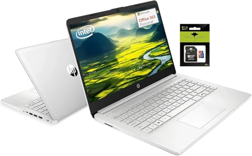 HP 14�C���` �w���p�m�[�g�p�\�R�� Office 365�A�N�A�b�h�R�A�v���Z�b�T (Beat i3-1115G4)�A8GB RAM 256GB�X�g���[�W (128GB UFS+128GB SD�J�[�h)�A�r�W�l�X����я��֗p�R���s���[�^ Wi-Fi 6 