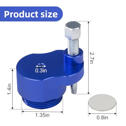 Image of 708200720 Belt Removal Tool, For Can-Am Defender HD10 /Pro /M-averick 2006-2021, Compatible With Maverick X3 /X3 MAX /Trail 1000R 2017-2020 529000088 Blue