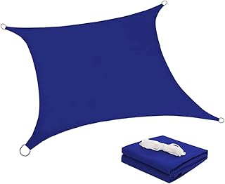 Yardwe Piscinas Ao Ar Livre Vela De Sol Dossel Bloco Vela Quintal Vela Sombra Abrigo Ao Ar Livre Vela Quadrilátero Sombra De Vela Quadrilátero Sombra De Piscina Pala De Sol Toldo Gramado