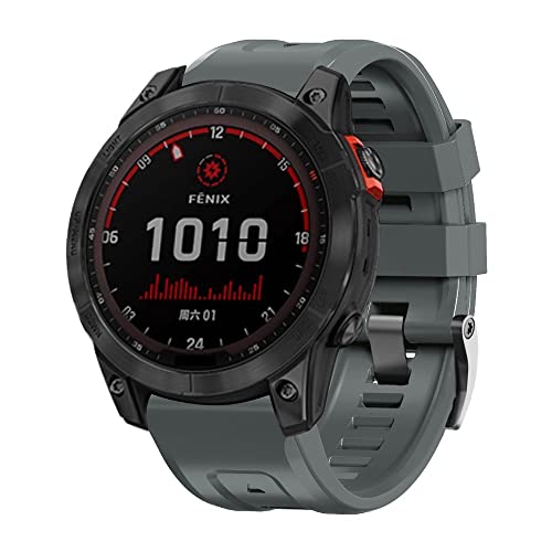 Correa de silicona de ajuste rápido para Garmin Fenix 3 y 3HR 26mm 4