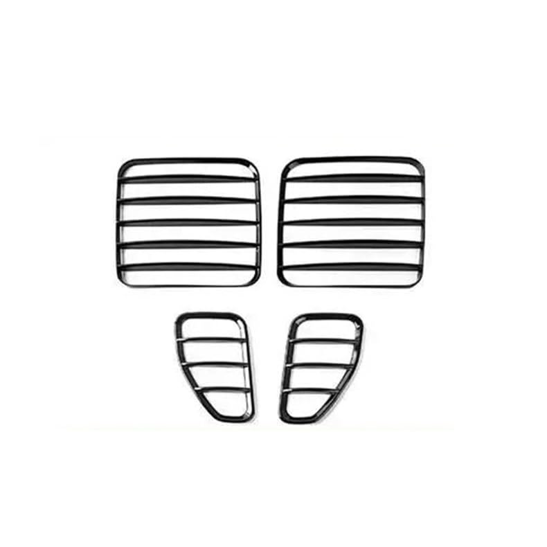 Protector de luz trasera para evitar arañazos en pilotos de Jeep Renegade 16-19