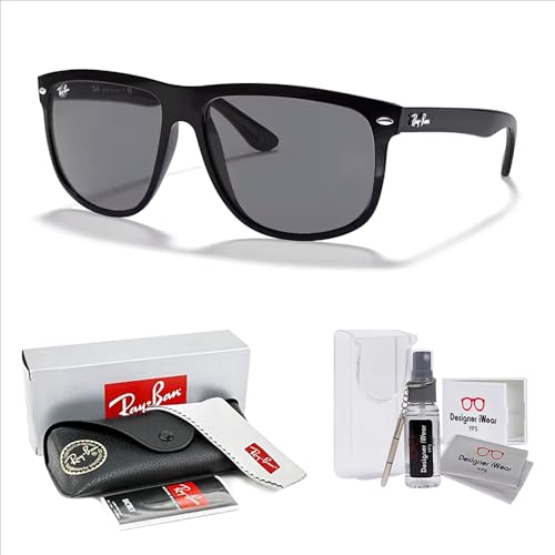 Ray-Ban RB4147 Boyfriend Sunglasses For Men For Women+BUNDLE with ACCESSORY EYEWEAR KIT2