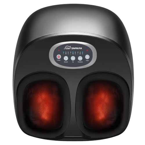 Snailax Shiatsu Foot Massager with Heat & Air Compression