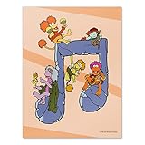 GRAPHICS & MORE Fraggle Rock Music Note Wall Art Picture Paper Poster Décor Home Decoration