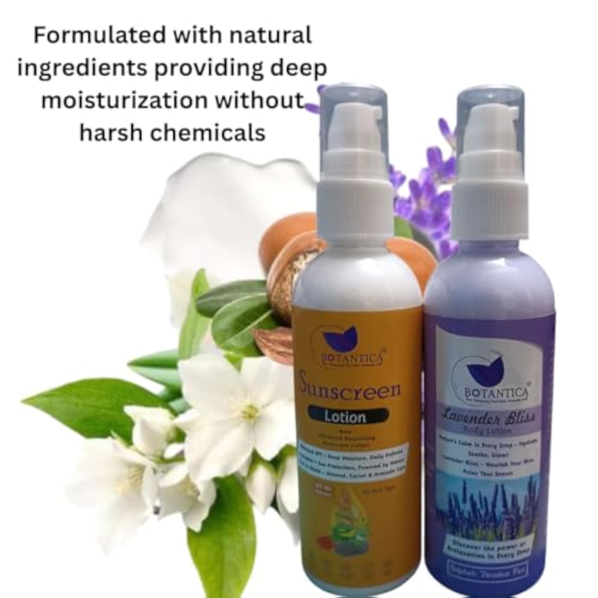Lavender Body Lotion with Sunscreen SPF 50, 200ml
