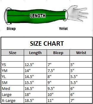 Football Baseball Sports Compression Arm Sleeve, Red Elite, Boys Youth Large YL2