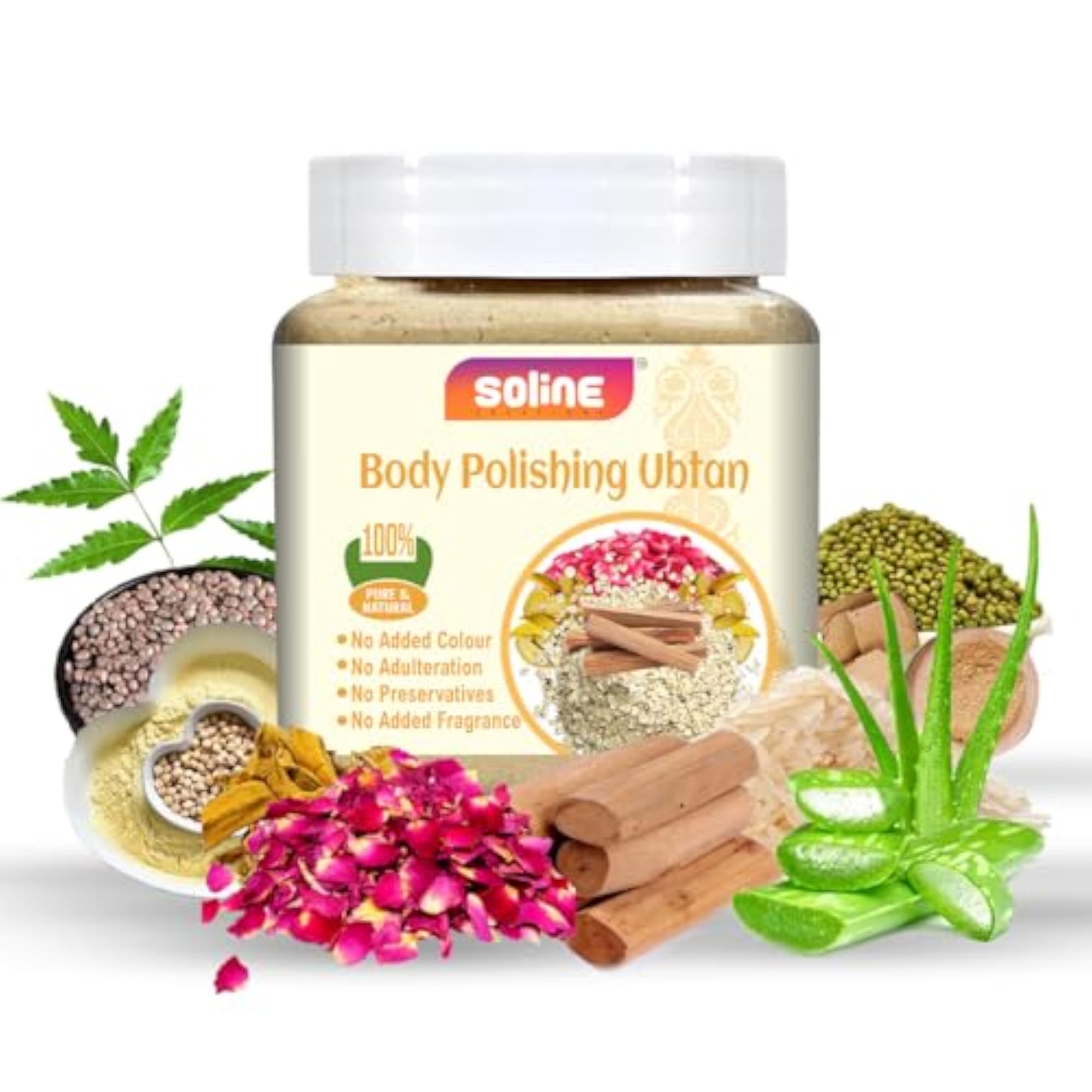 Herbal Body Polishing Ubtan for Daily Use