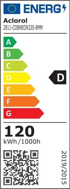 Miniatura 9 de Aclorol Tira de luces LED COB USB, luz de fondo LED blanca cálida para TV, 5 V, 3000 K, regulable, tira de luz flexible LED de 9.84 pies, 960 LEDS