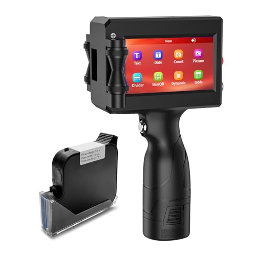 Imprimante jet d'encre portable pour effacer l'attente avec encre séchage rapide