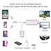 ZAMO 3-in-1 USB C Type C/Micro USB to HDMI Adapter Cable, Digital HD 1080P HDMI Cable,Mirror Mobile Phone Screen to TV Projector,Compatible with S8/9 Note 8/9 and More (Silver)