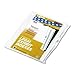 Kleer-Fax 90000 Series Legal Exhibit Index Dividers, 1/26 Cut Tab, Title "K", 25/Pack