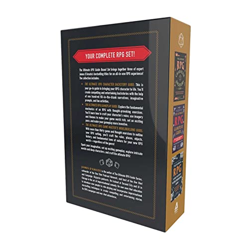 Image of The Ultimate RPG Guide Boxed Set: Featuring The Ultimate RPG Character Backstory Guide, The Ultimate RPG Gameplay Guide, and The Ultimate RPG Game ... Guide (Ultimate Role Playing Game Series)