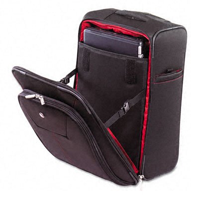 Targus Travel Overnighter Notebookcase Fits Up to 15.4IN Notebooks - Black Laptop Bag with Laptop Compartment and Combination Lock