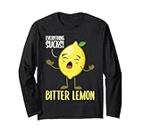 Bitter Lemon Sarcastic Humor Everything Sucks