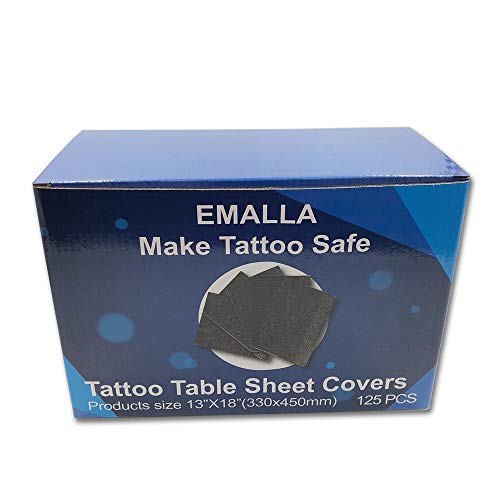 Dental-Bibs-BoChang-125Pcs-Disposable-Dental-Bibs-Sheets-3-Ply-Tissue-Waterproof-Lap-Cloths-13-x-18-Patient-Bibs-Tattoo-Bibs-Tattoo-Table-Covers-Clean-Pad-Dental-Napkins-for-Pets-Tray-Covers