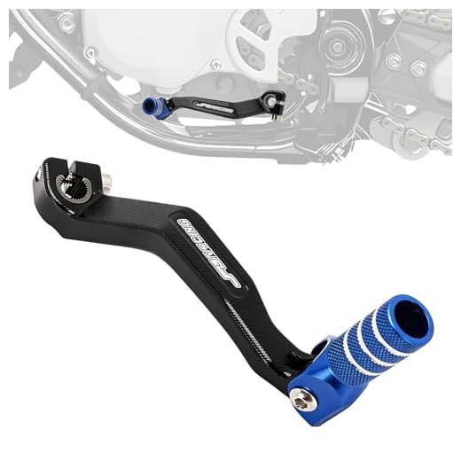 JFG RACING Dirt Bike Gear Shifter Lever,Brake Foot Pedal Shift Levers for YZ125 YZ250 05-23/ YZ125X 17-23/YZ250X 16-23/YZ125G 250G 16-Blue