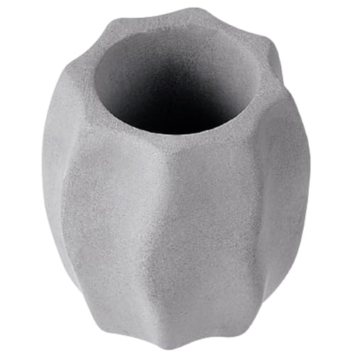 Echo Metal 1506-752 Mini Vertical Line Cement Pot miniatura 1