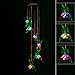 Gifts for Mom, Hummingbird Wind Chimes, ZOUTOG Color Changing LED Mobile Solar Wind Chimes, Waterproof Outdoor Solar Lights for Home/Yard/Patio/Garden, Gift for Women/Older Women