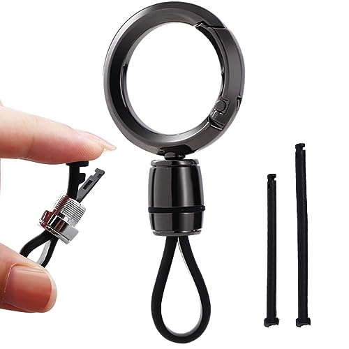 Image of Universal Keychain for Men and Women,Simplicity Key Ring Clip, Double layer buckle Car Key chain