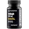 Nugenix Essentials Shilajit Capsules Supplement for Men and Women - 500mg, Standardized to 50% Fulvic Acids, Himalayan, 60 Capsules