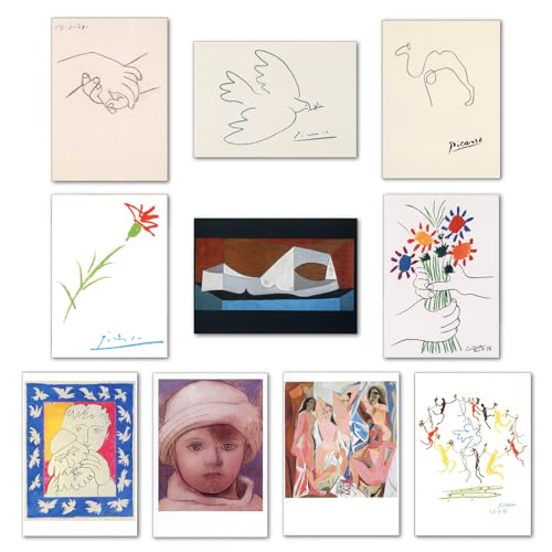 Amazon | 【正規輸入品】ポストカード アート10柄セット「ピカソ