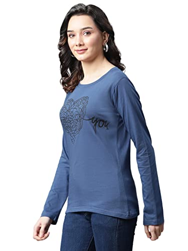 Image of OM SAI LATEST CREATION Women's Plain Lycra with Plain Design on HaOSLC-Sleeve Regular Fit Office wear,Casual wear Top