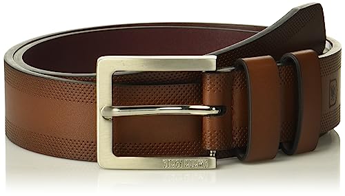 Stacy Adams Men's James Belt, Cognac, 36