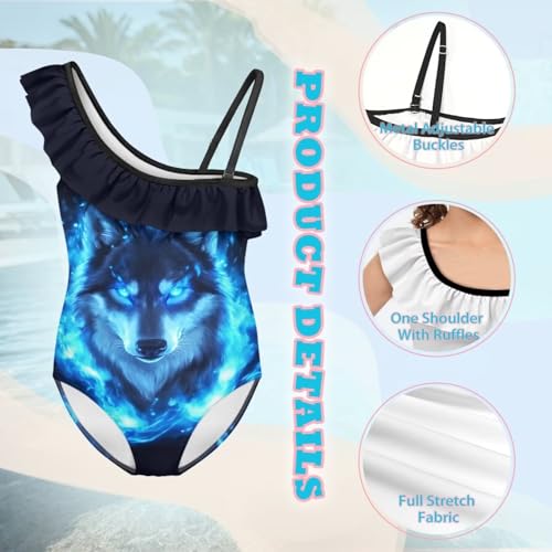 Yzaoxia One Piece Swimsuits for Girls Bathing Suit Kids Swimwear Bikini 3-14 Years Old3