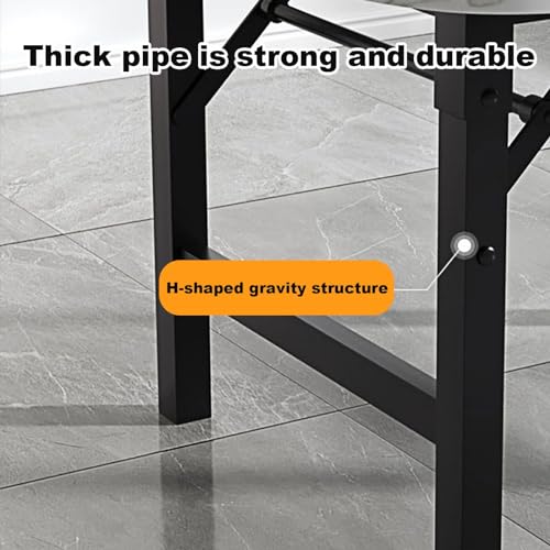 Table de pique-nique pliante portable pour camping et bureau d'écriture compact - 7