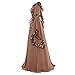 Lover-Beauty Vestido Victoriano Mujer Vestido Largo Victoria Vintage Mujer con Capucha para...