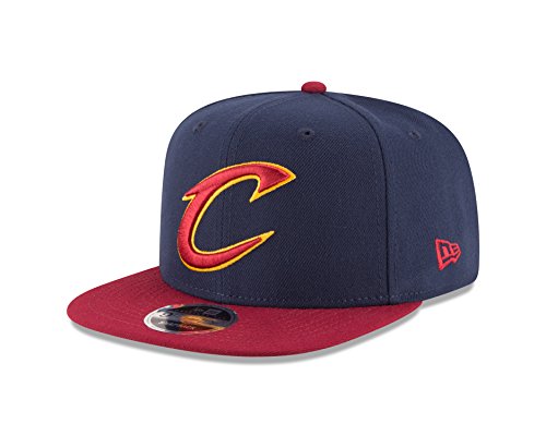 NBA Cleveland Cavaliers Men's 9Fifty Original Fit 2Tone Snapback Cap, One Size, Navy